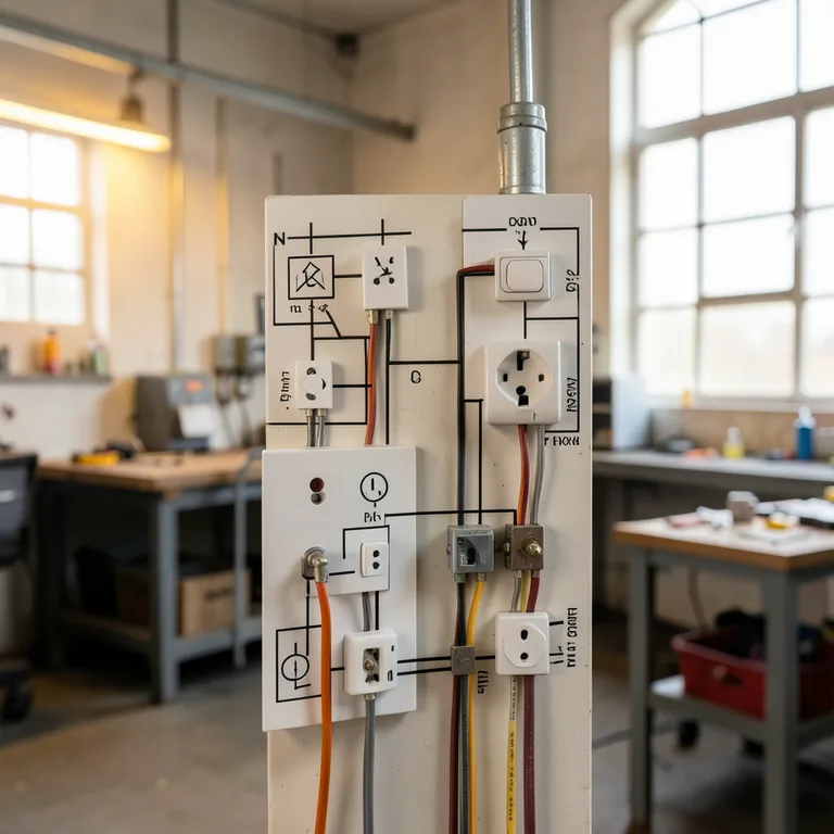 Základní symboly a pojmy elektroinstalace - ilustrační foto