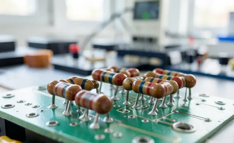 Sériové zapojení rezistorů a elektrických obvodů - ilustrační foto