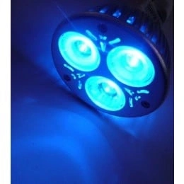 Modul s modrými LED diodami pro přepočet výkonu