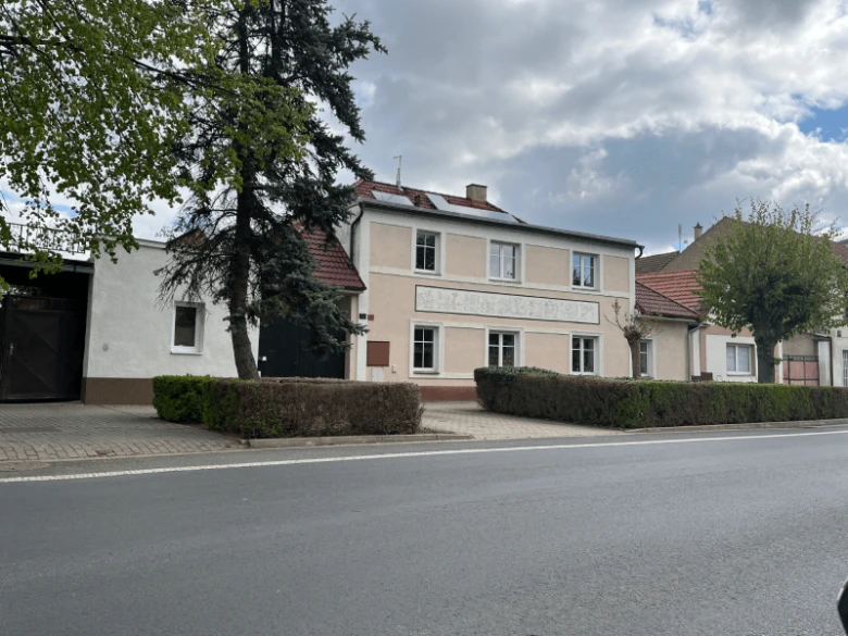 Residential building with windows